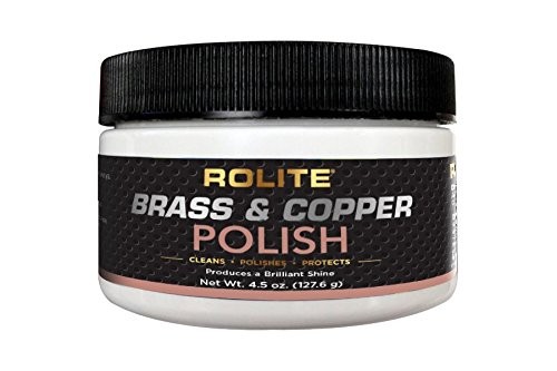 Brass Copper Polish 4.5 Oz Instant Tarnish Remover for Antiques Cookware Jewe…