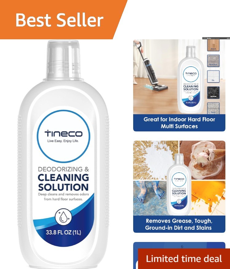 Concentrated 1L Tineco Floor Cleaner for S5/S6/S7/S9 – Perfect for All Floors