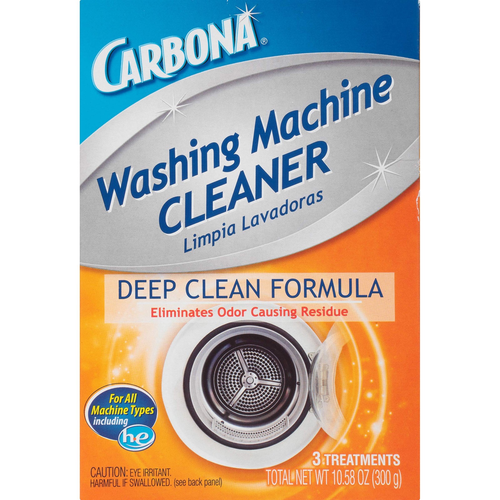 ® Washing Machine Cleaner | Eliminates Odor & Residue | 3 Count, 1 Pack