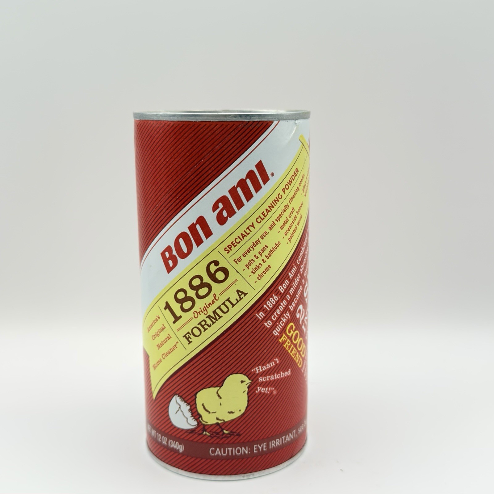 Bon Ami Scratch-Free Cleaning Powder 12 oz – 1886 Original Formula Made in USA