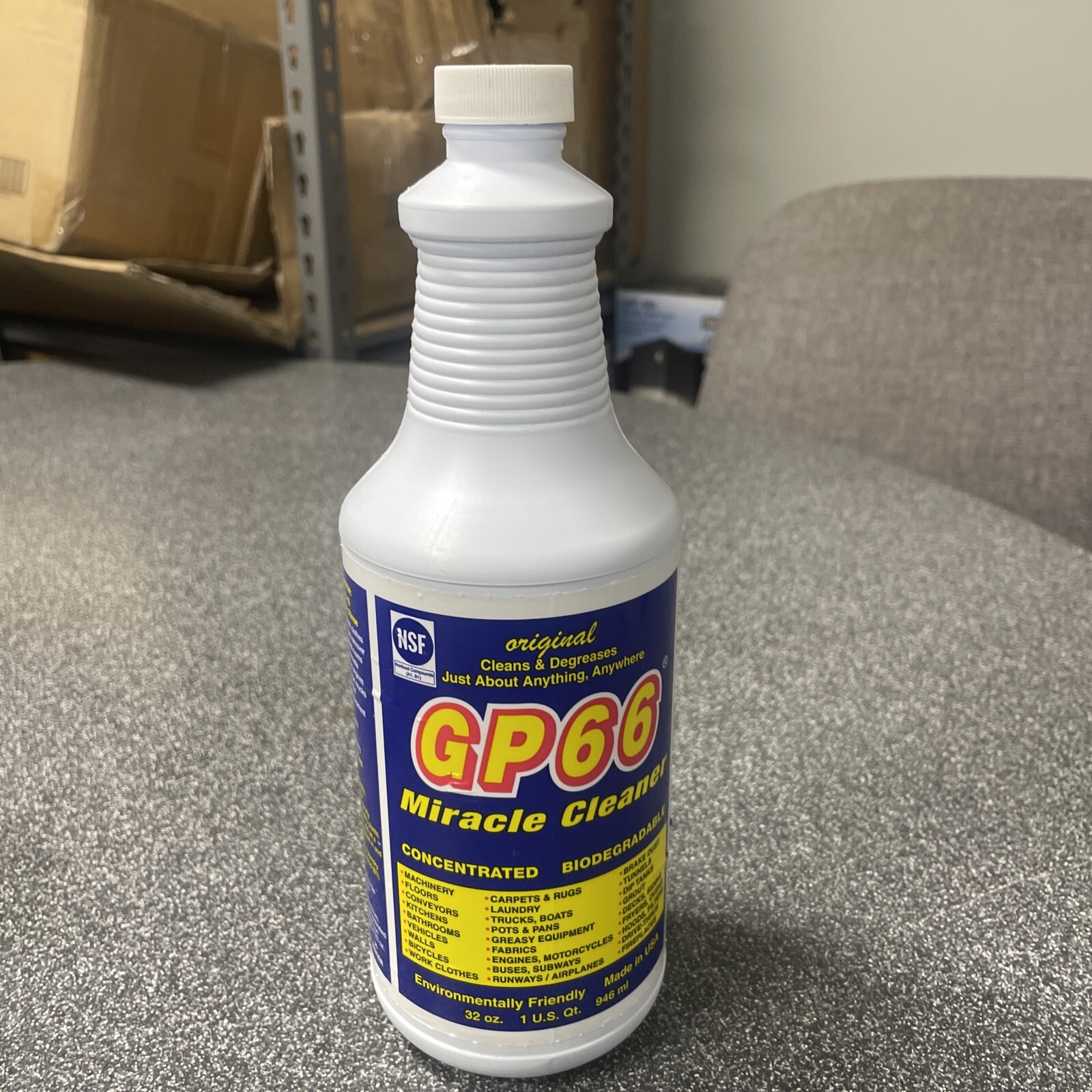 GP66 Miracle Cleaner & Degreaser Concentrate 1Quart 32oz NEW Sealed