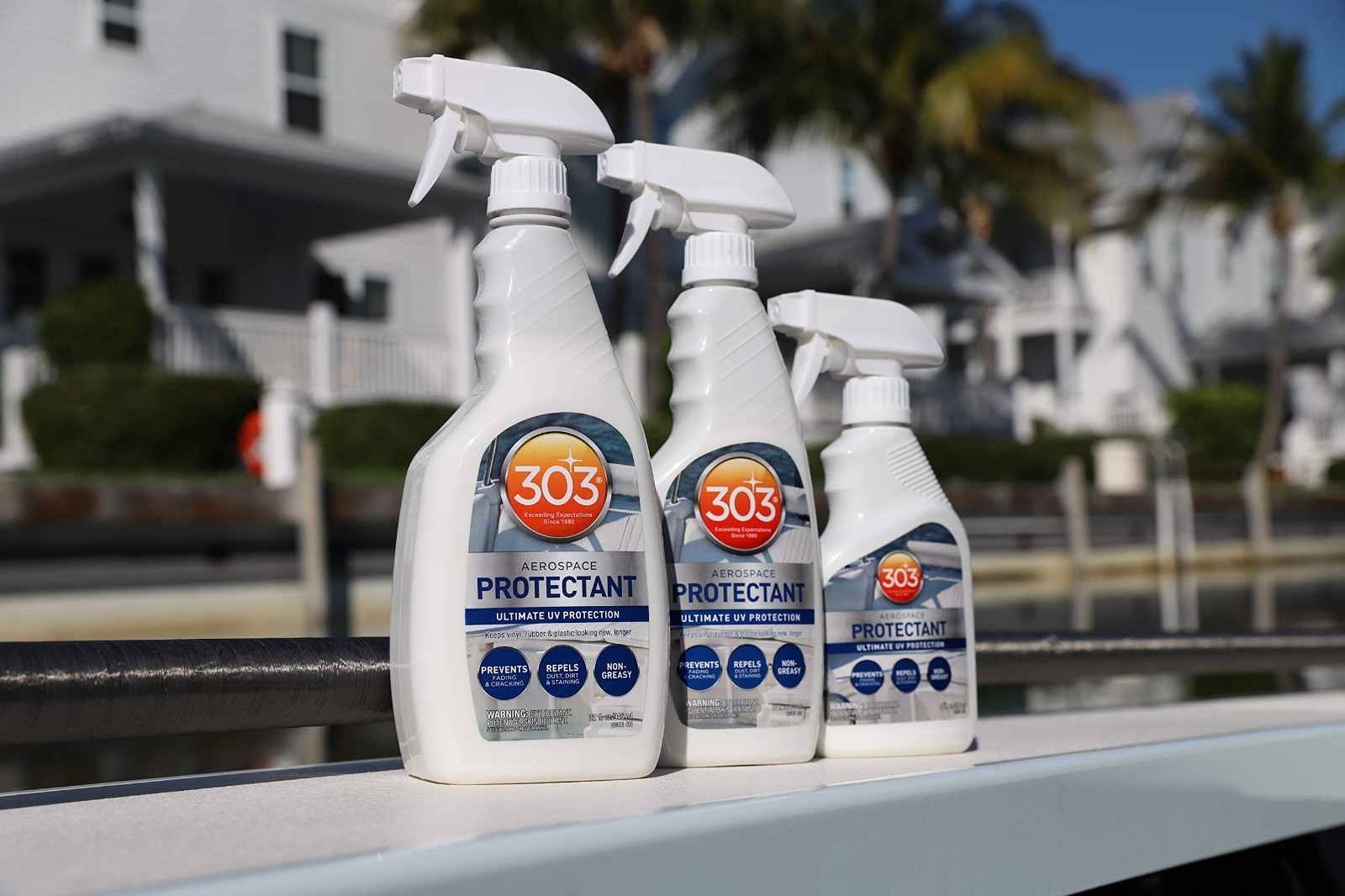 Marine Aerospace Protectant – UV Protection, Dust & Dirt Repellent, 16oz, 6 Pack