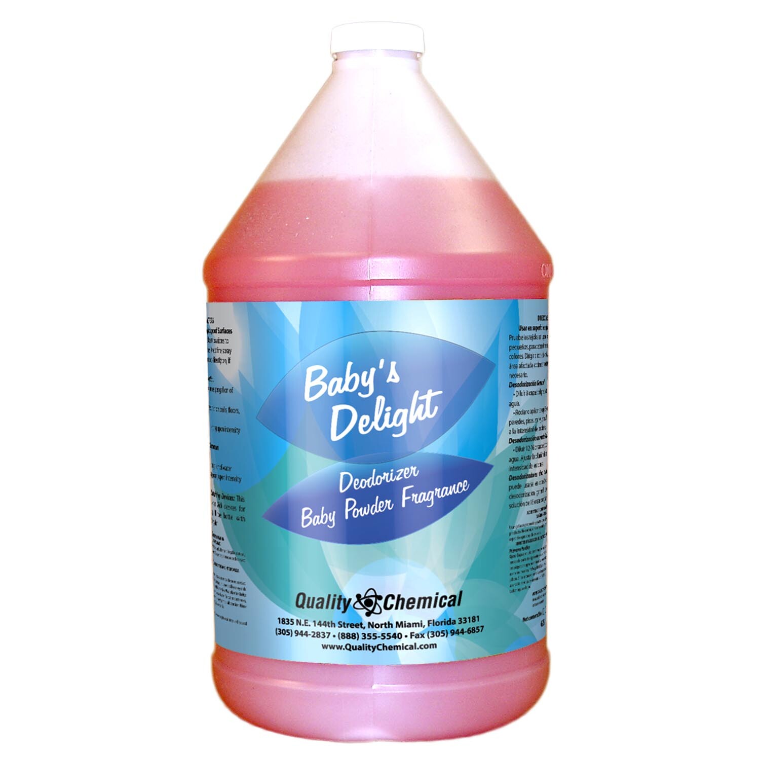 Baby’s Delight – Baby Powder – Deodorant & Odor Eliminator – 1 gallon (128 oz.)