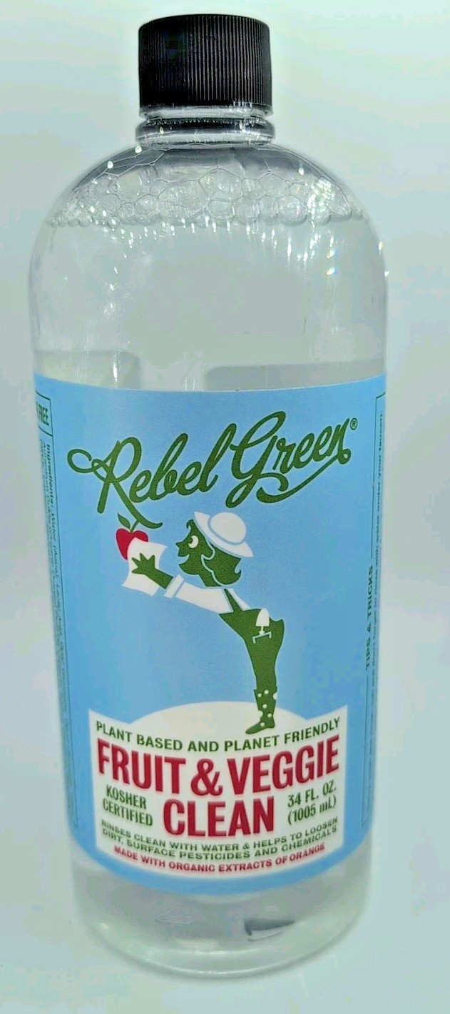 Fruit & Veggie Wash – Natural Produce Wash – Plant-Based Vegetable Wash -Kosher