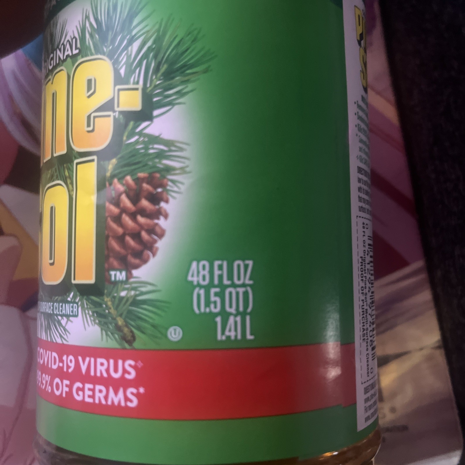 Pine Sol Original Formula With Pine Oil Multi Surface Cleaner 48 fl oz New (1)