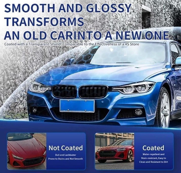 2PACK 120ML Advanced Car Quick-Acting Coating Agent Spray, Car Coating Spray