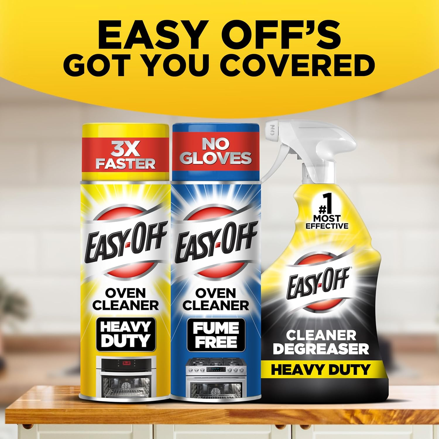 Easy-Off Heavy Duty Oven Cleaner Regular Scent 14.5 oz Can
