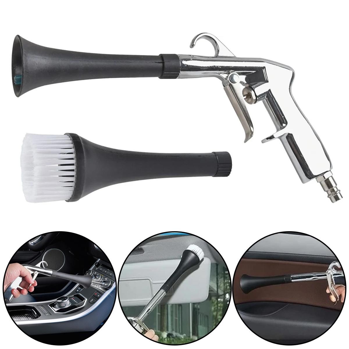 Car Interior Cleaning Gun with PVC Material and Efficient Dust Removal