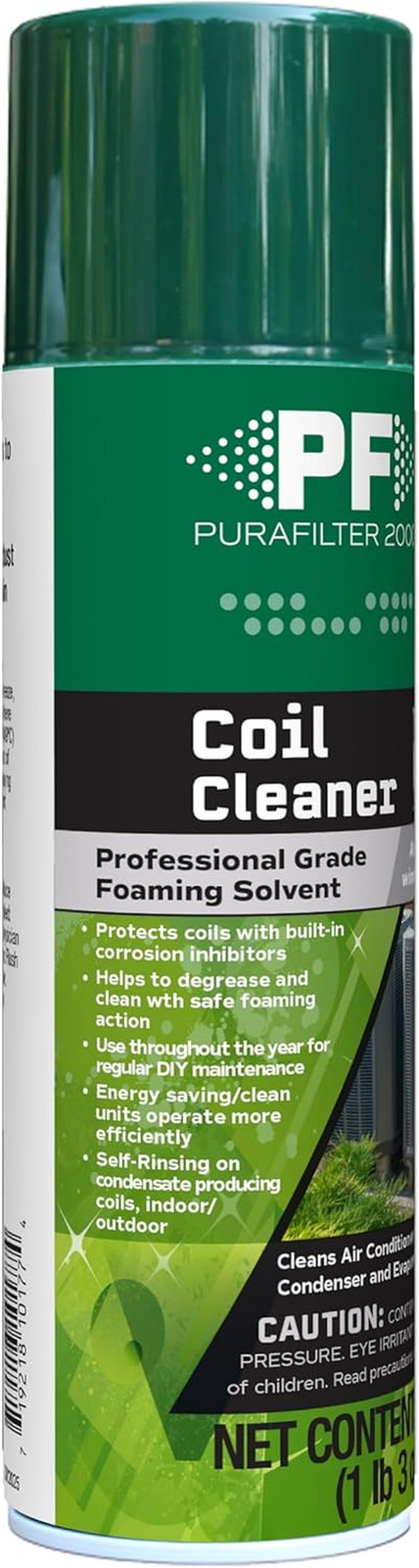 2000 Coil Cleaner Foaming Spray | Use on AC HVAC Condensers and Evaporator Co…