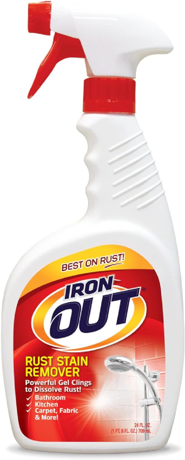 Rust Stain Remover Spray Gel, Remove Rust Stains in Bathrooms, Kitchens, Laundry