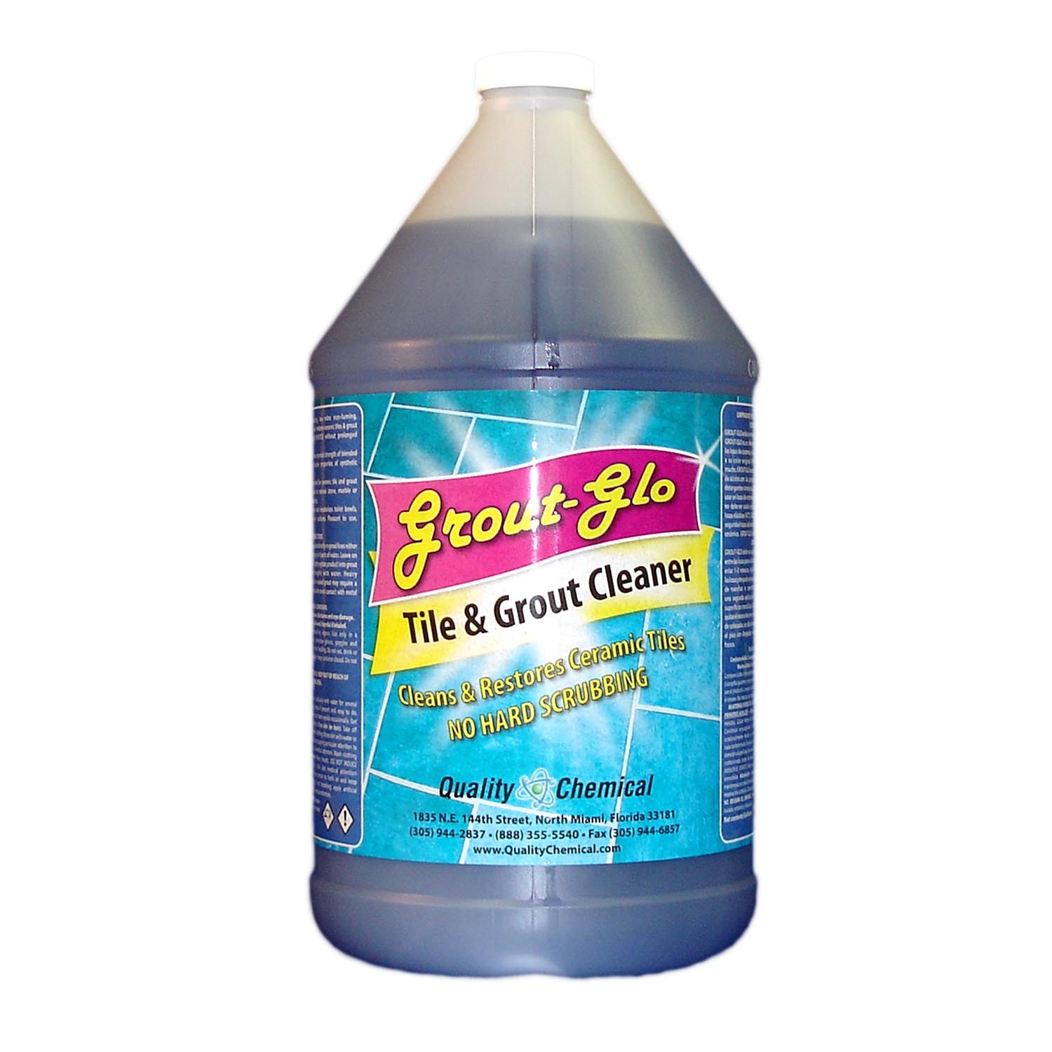 Grout Glo / Acid restroom tile, grout and fixture cleaner / 1 Gallon (128 oz.)