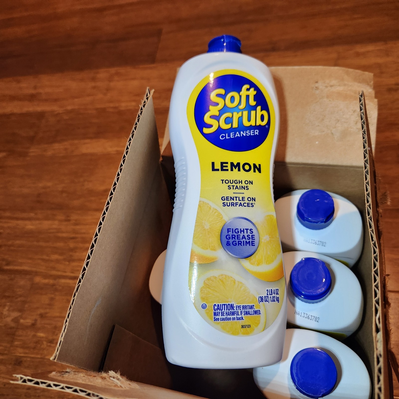 6 X Soft Scrub Lemon 36 Fl Oz All Purpose Cleaner Bathroom Kitchen Clean