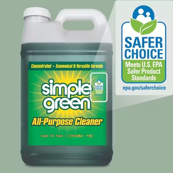 2 Pack Simple Green 2.5 Gal. All-Purpose Cleaner Concentrated Formula Sassafras