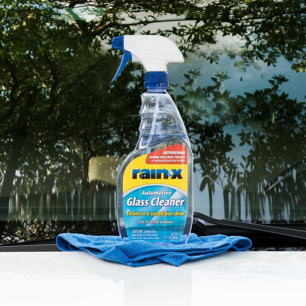 Auto Glass Cleaner 23 oz Spray – Safe for Tinted Windows & Streak-Free Results