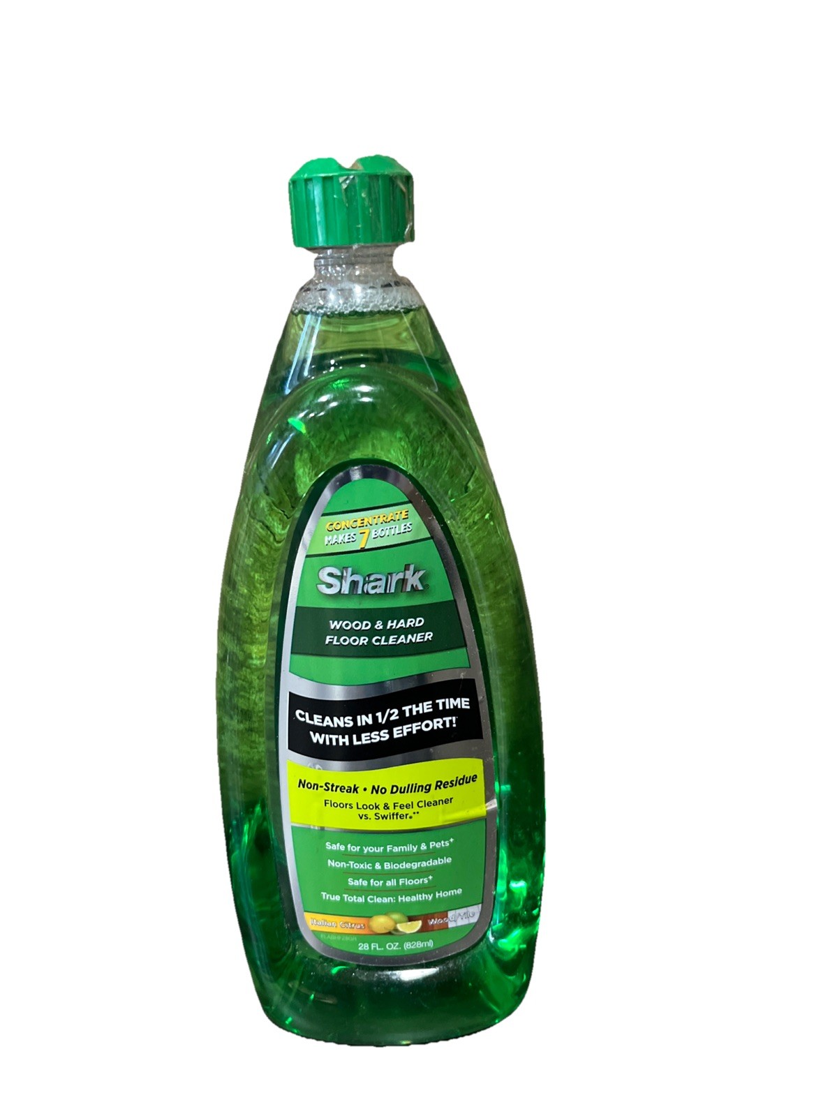 Shark Wood & Hard Floor Cleaner Italian Citrus 28 FL Oz New Discontinued Fragran
