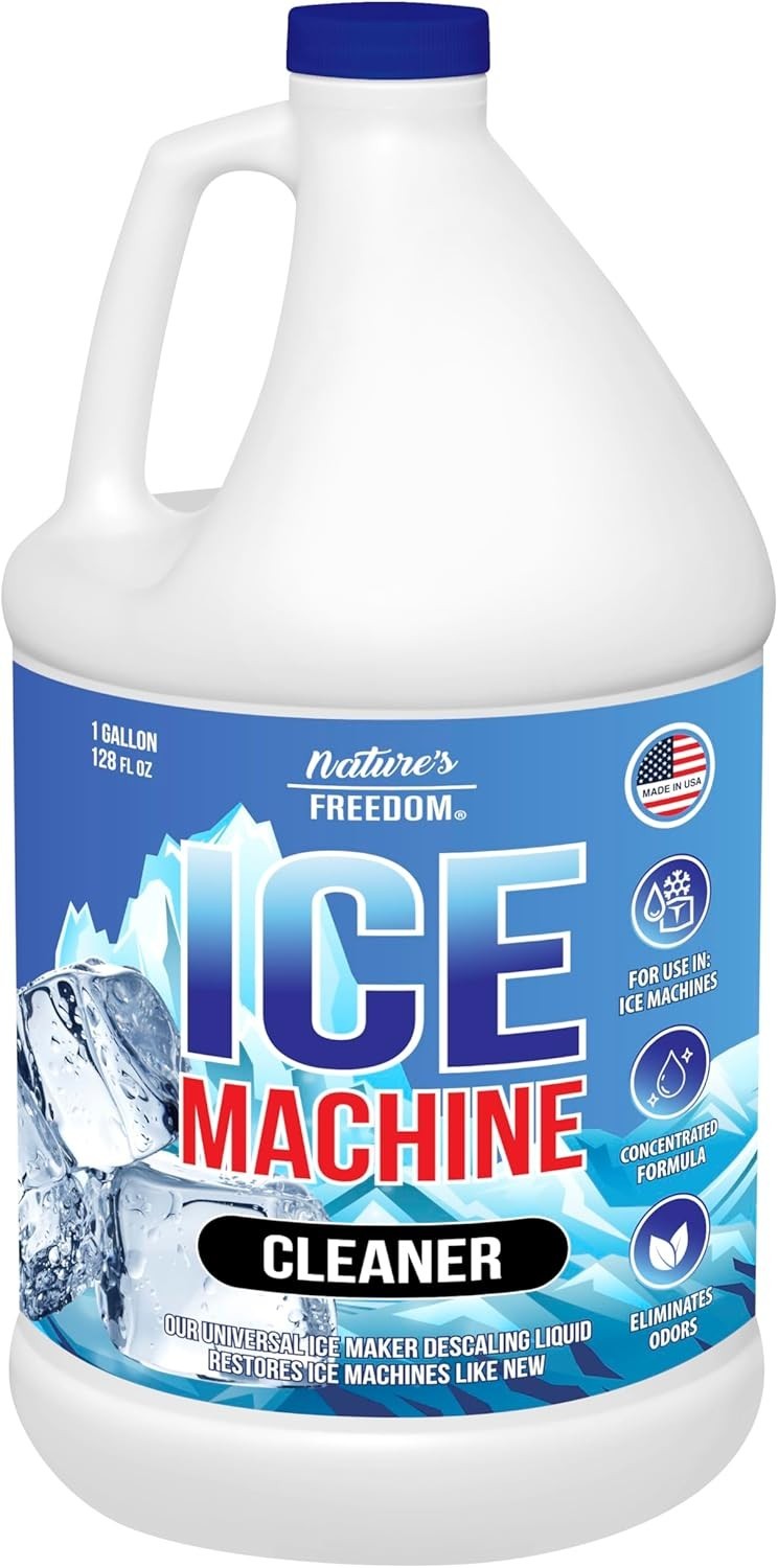 Ice Machine Cleaner – Nickel-Safe Descaler – Made in USA – 1 Gallons (32 Uses)