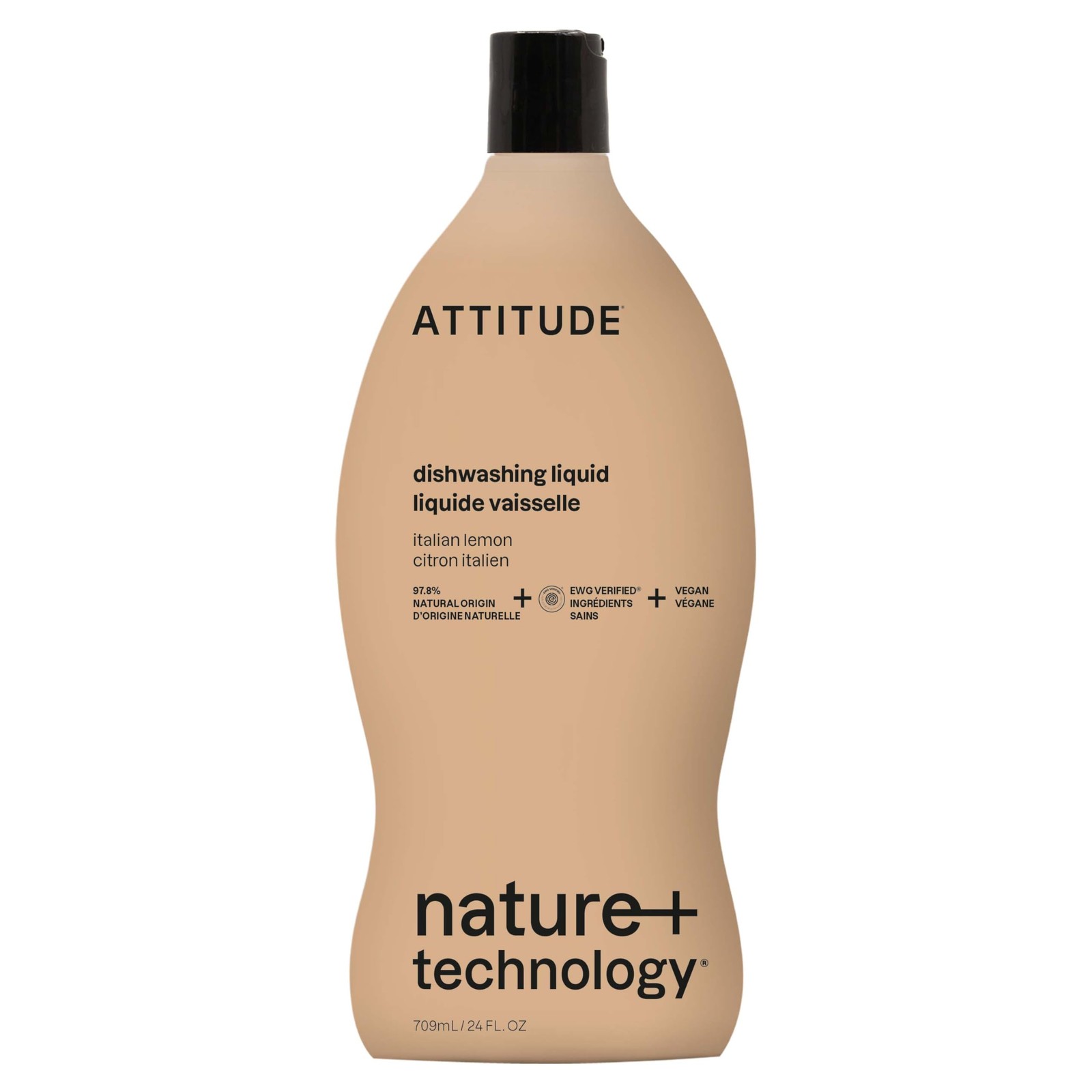 ATTITUDE Dish Soap, EWG Verified, Plant-Based & Vegan Dishwashing Liquid, Nat…