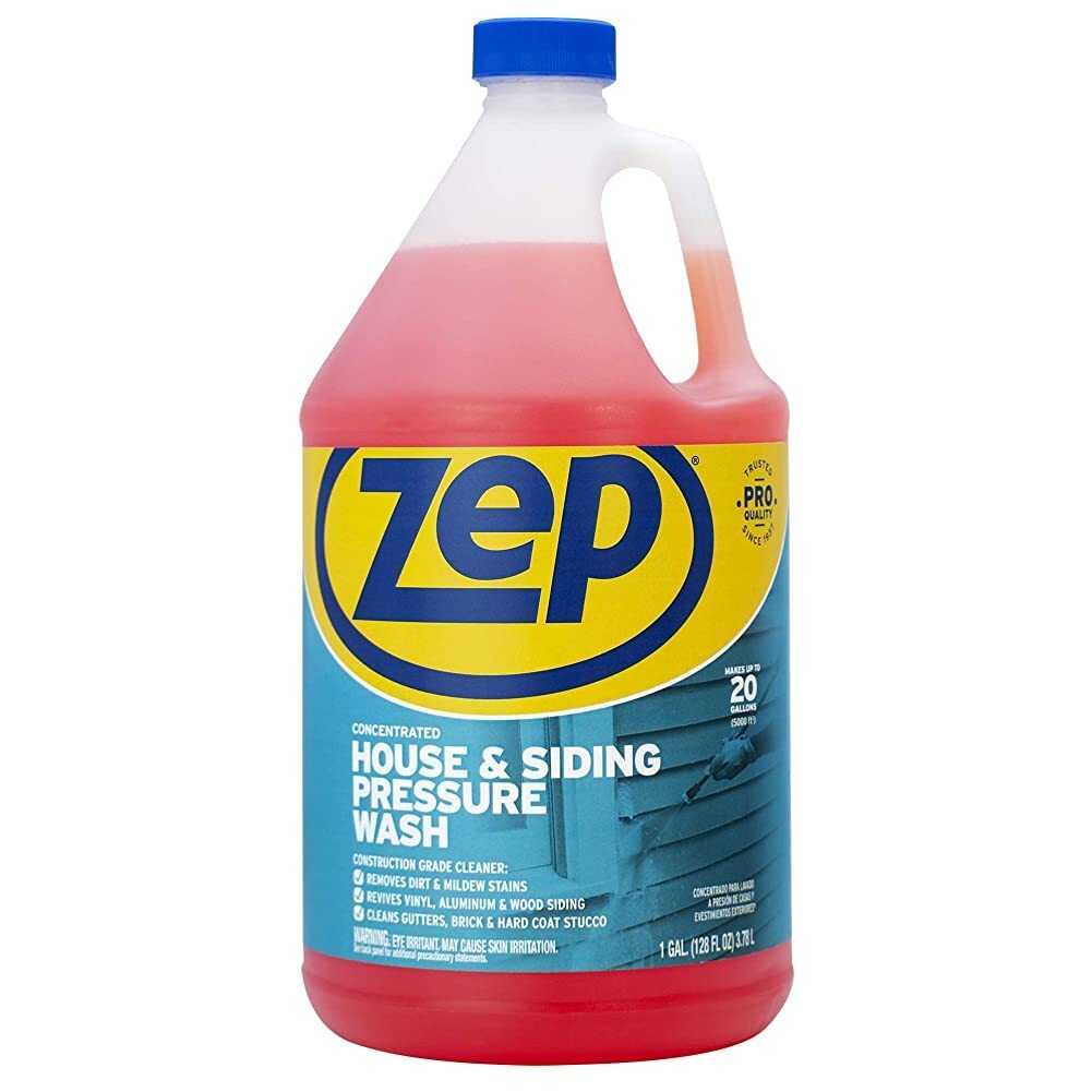 128 Fl Oz Construction Grade Cleaner for Vinyl Aluminum Wood Siding Stains