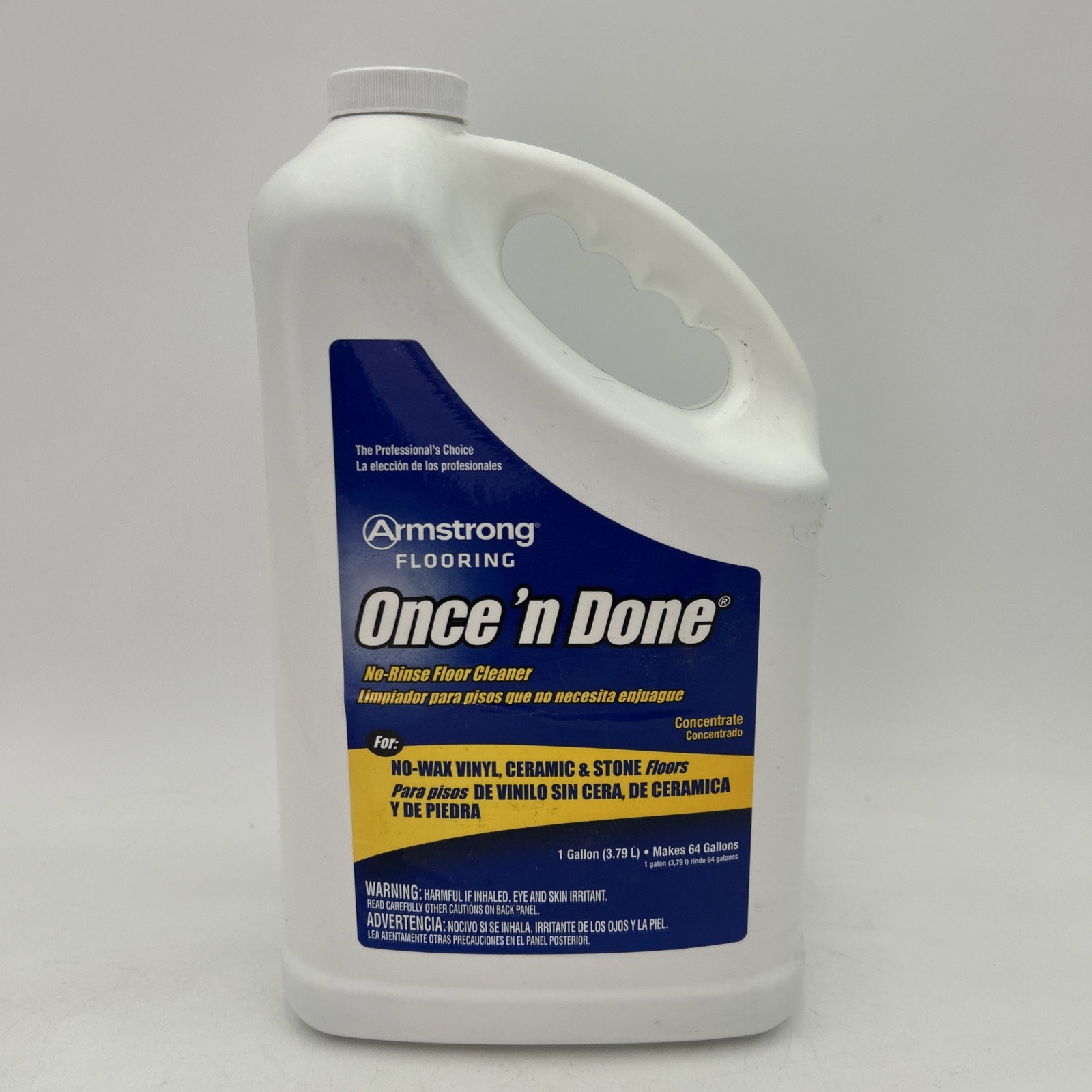 Armstrong 330408 Once ‘N Done Concentrated Floor Cleaner, 1-Gallon