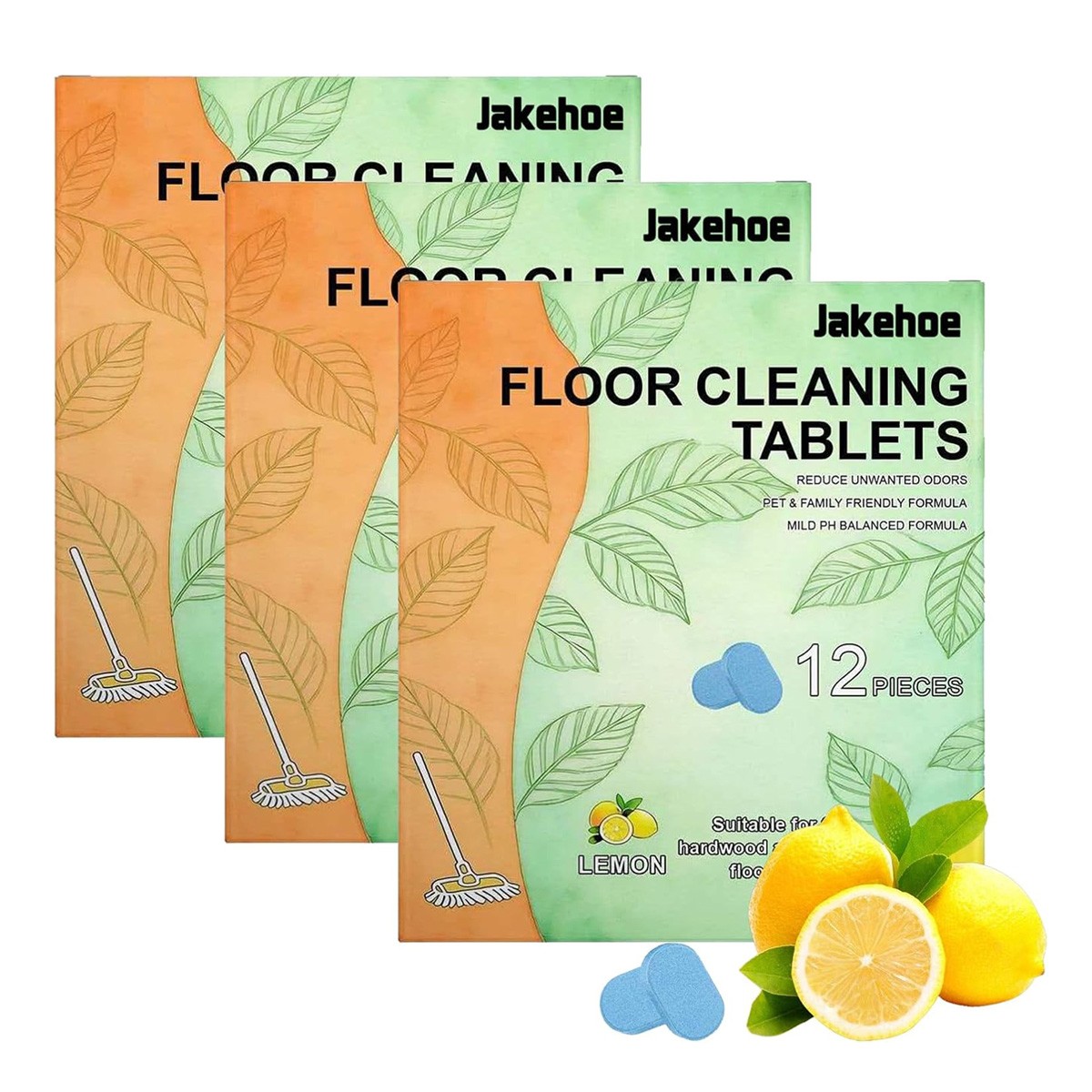 12~36Pieces Floor Cleaning Tablets – Powerful Floor Cleaner Cleaning Tablets CW