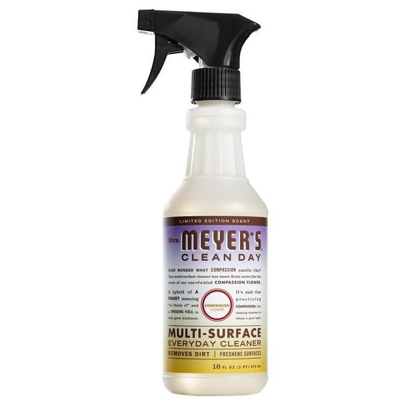 MRS. MEYER’S CLEAN DAY Multi-Surface Everyday Cleaner Compassion Flower 16oz
