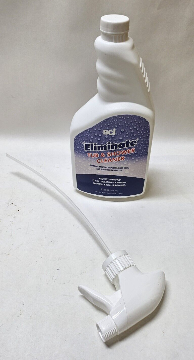 BCI Eliminate for BCI Acrylic Bathtubs, Showers and Surrounds 32oz Cleaner