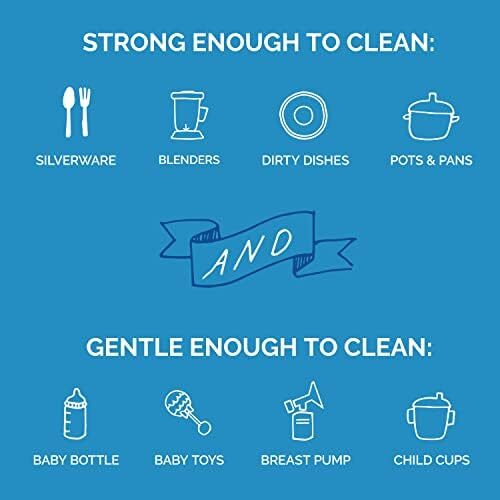 Seventh Generation Free Clear Dishwasher Detergent Packs 73 Count Sparkling C…
