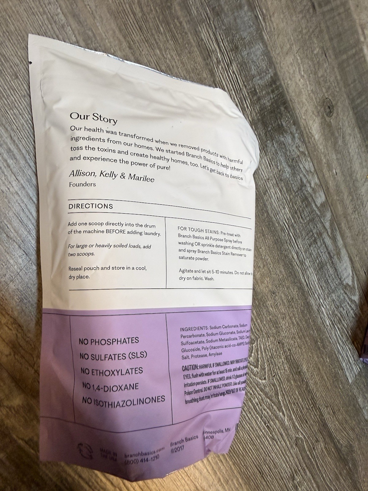 Branch Basics 1 Bag Laundry Detergent 4 Lb & 120 Loads