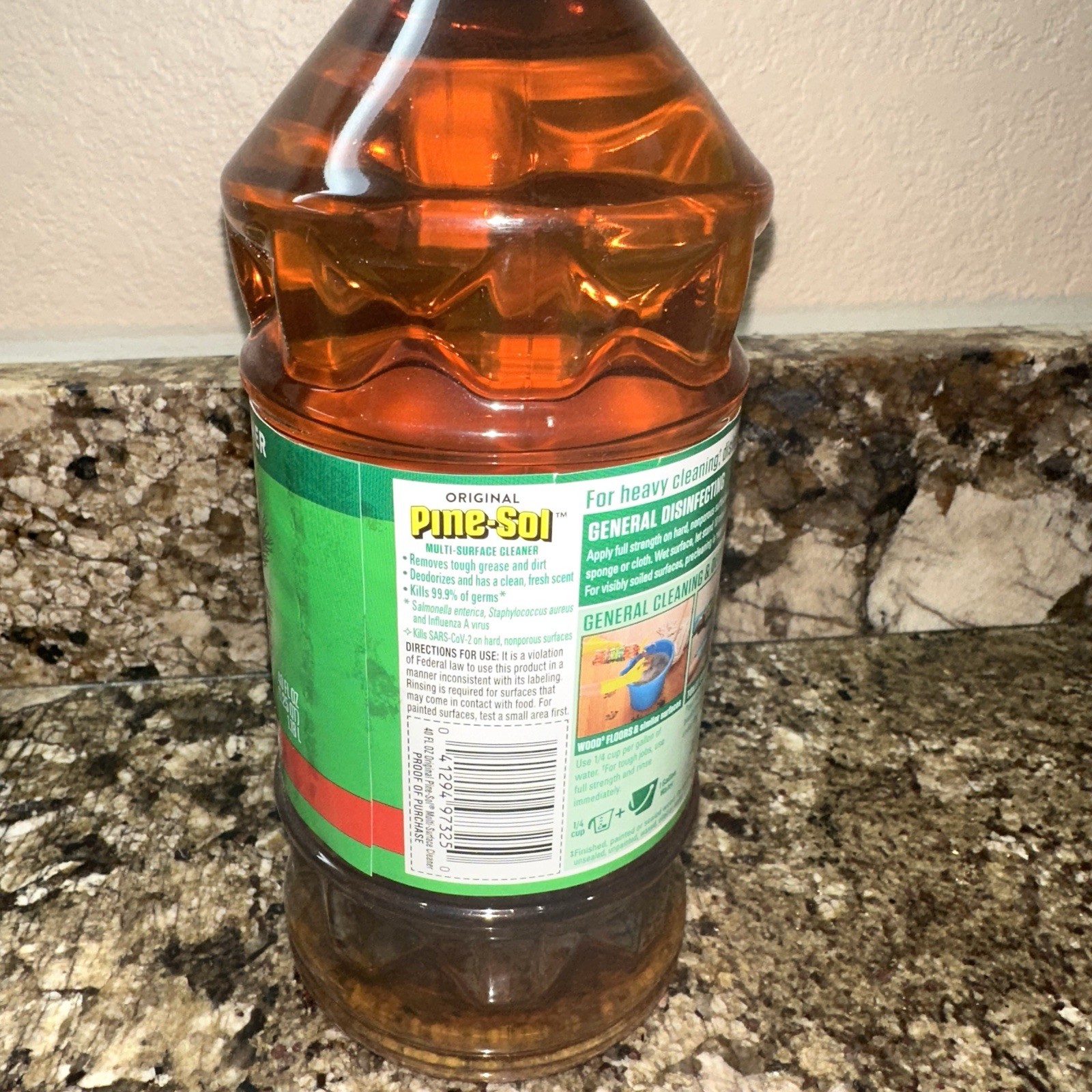 Pine Sol Original Formula w/ Pine Oil Multi Surface Cleaner 40 fl Oz New