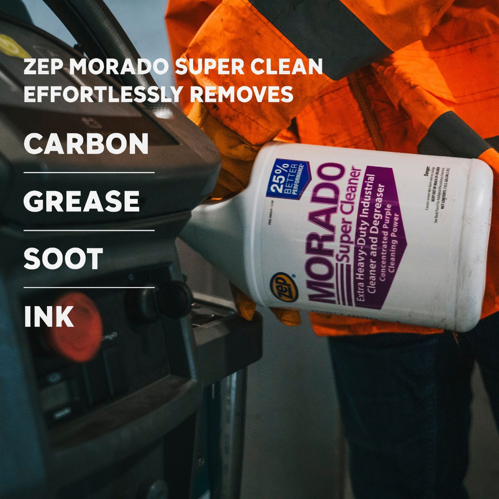 Zep Morado Purple Concentrated Super Cleaner – 5 Gallon (1 Unit) 85635 – Extra