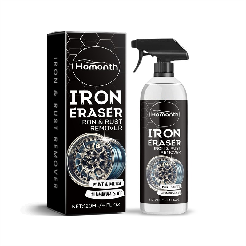 3X Iron Eraser Rust Remover Spray, Car Wheel Paint Brake Dust Fast Cleaner 120ml