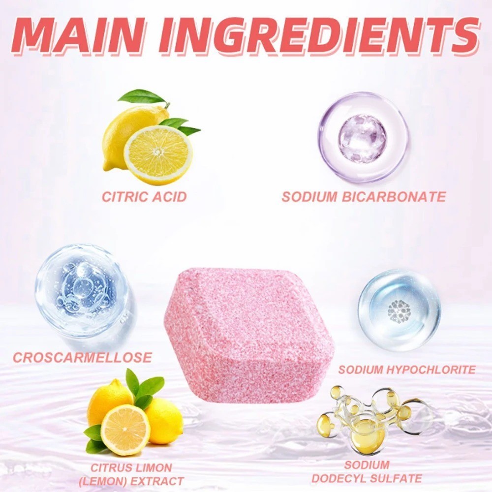 Toilets Cleaning Effervescent Tablet Urine Stain Yellow Dirt Bathroom Cleaning