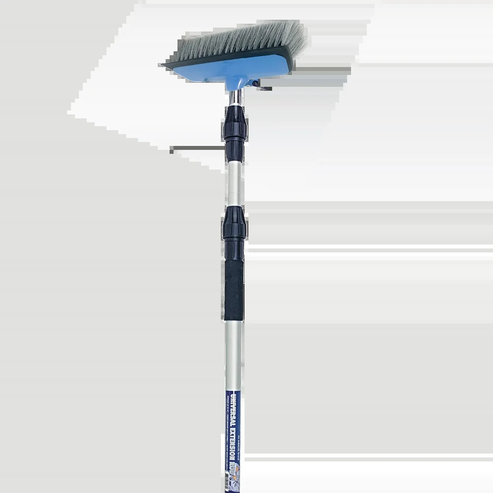CP-SB10SQE Soft Bristle Exterior Wash Brush with Squeegee for Exterior RV