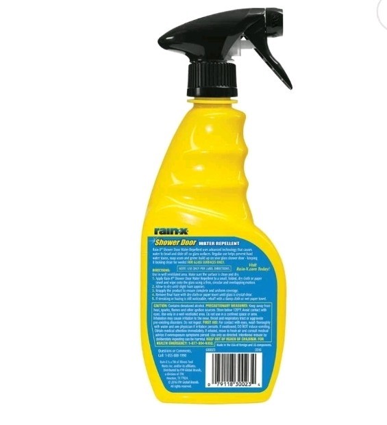 Rain-X Shower Door Water Repellent, 16 fl. oz. – 630023