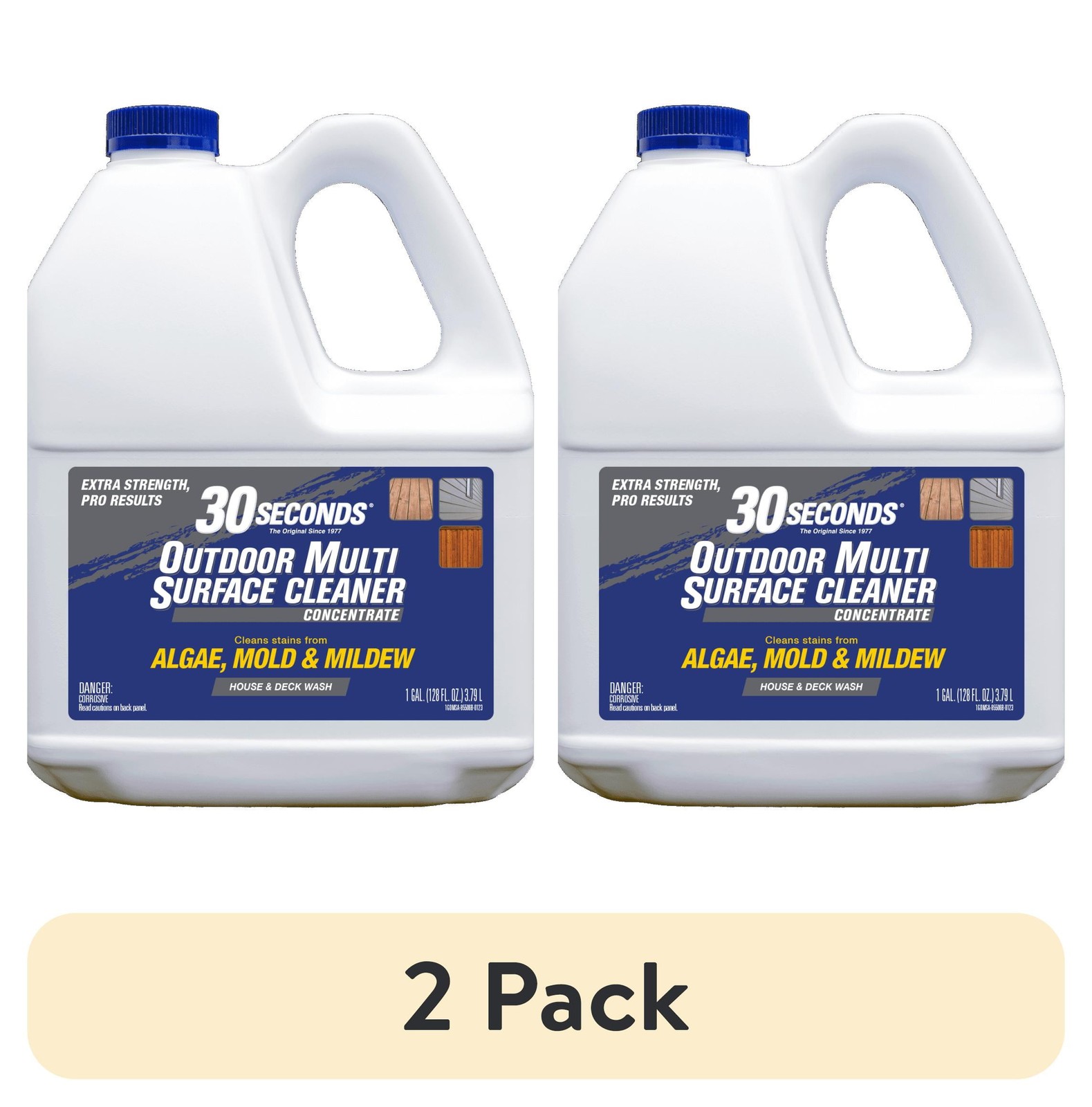 Outdoor Multi-Surface Cleaner Concentrate – Cleans Stains from Mildew