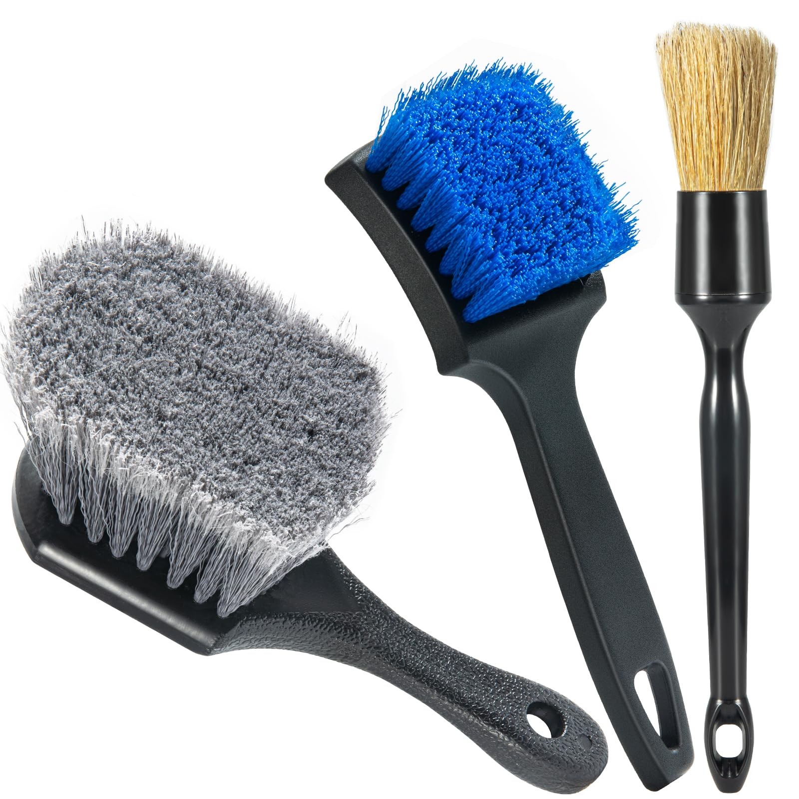 Tire Brushes for Cleaning Tires, Car Wheel Brushes for Cleaning Wheels, Rim Clea