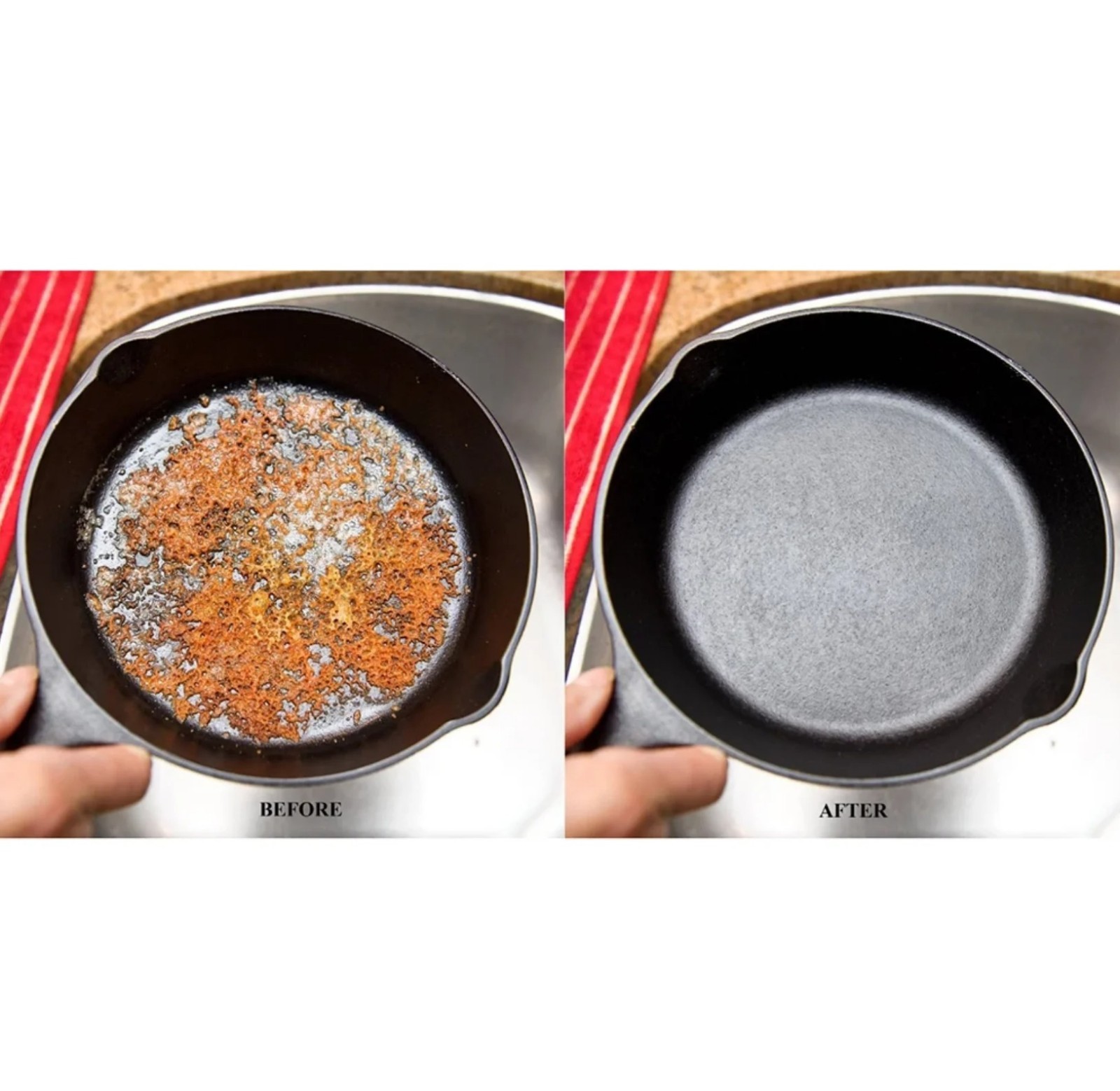 Stainless Steel Surface Cleaner Rust Resistant Dishwasher Safe Cleaning Tool