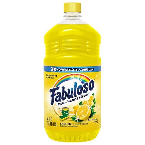 Fabuloso 56 oz. Lemon 2X Concentrated All Purpose Cleaner and Floor Cleaner