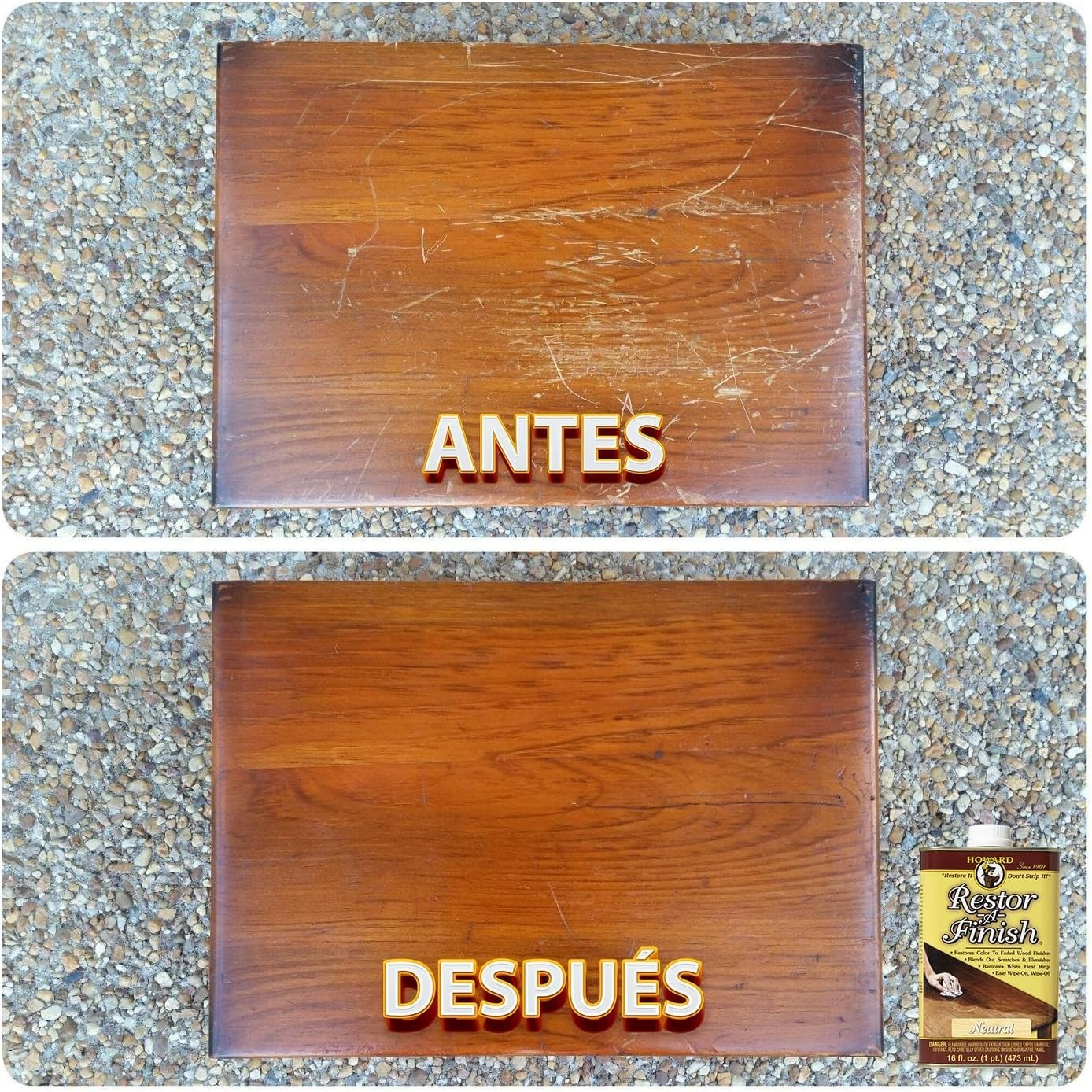 Walnut Restor-A-Finish 16oz – The Essential Wood Finish Restorer for Home