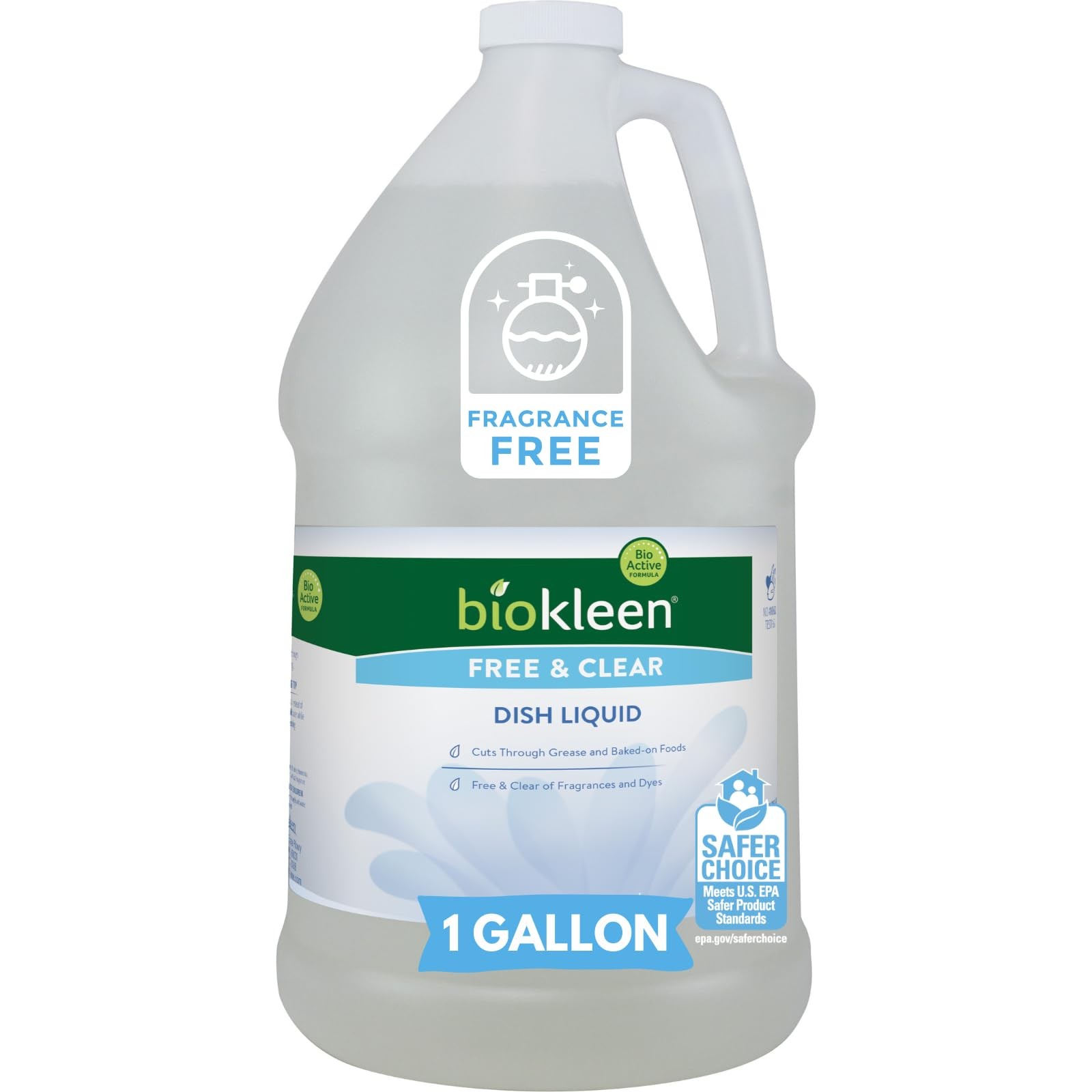 Free & Clear Dish Soap Dish Liquid, Dishwashing Cleaner, EcoFriendly, NonTox…