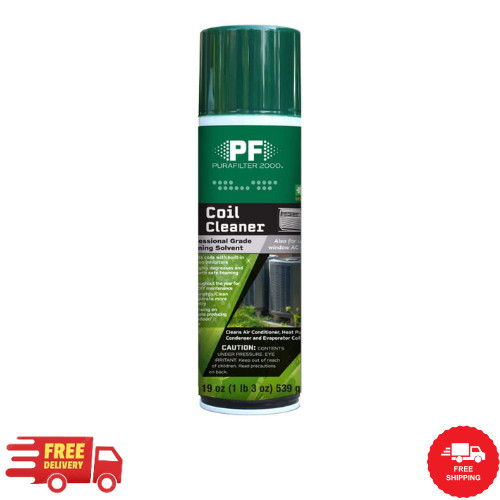 PURAFILTER 2000 Foaming Coil Cleaner Great for HVAC A/C Units & Evaporator Coils