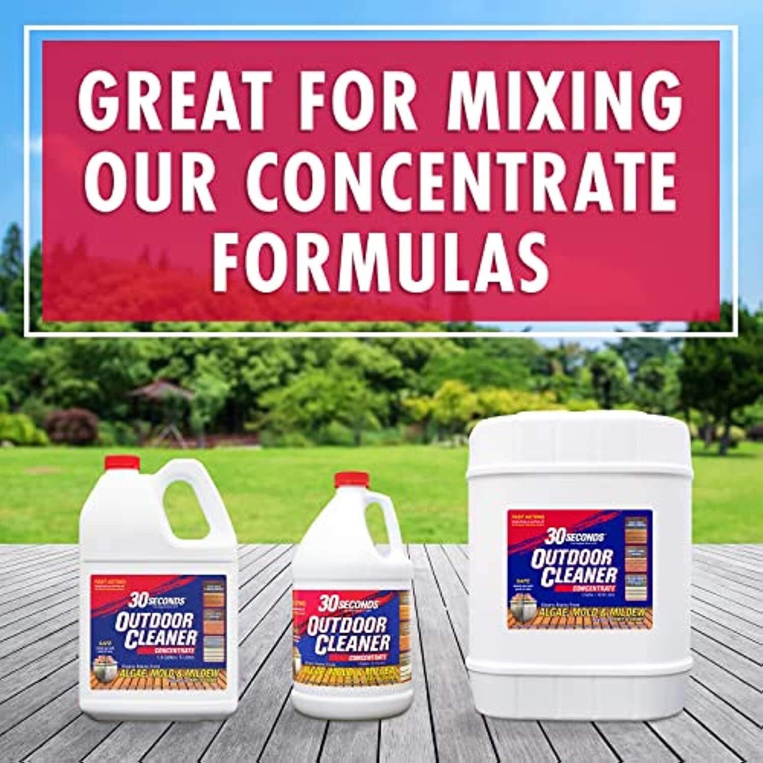 30 SECONDS Cleaners 30SS 30 Seconds Outdoor Cleaner Sprayer, 1 Gallon