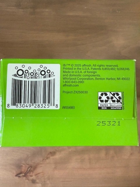 6 BOXES Affresh Dishwasher Cleaner 6 Tablets In EACH BOX TOTAL OF 36