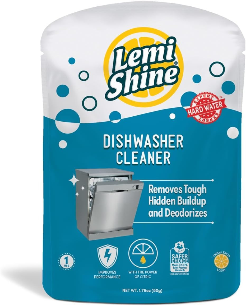Natural Dishwasher Cleaner – Dishwasher Cleaner and Deodorizer Powered by Citric