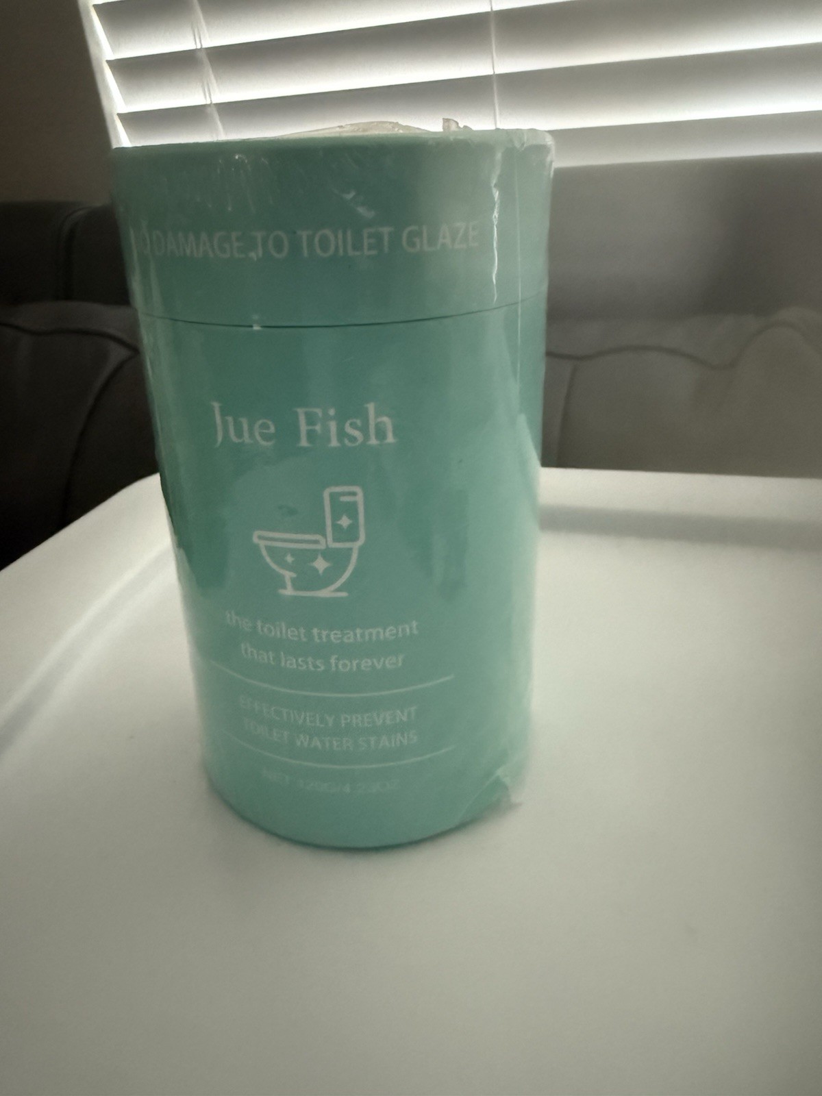 Jue Fish Toilet Treatment Solid Block Prevents Toilet Water Stains 120g