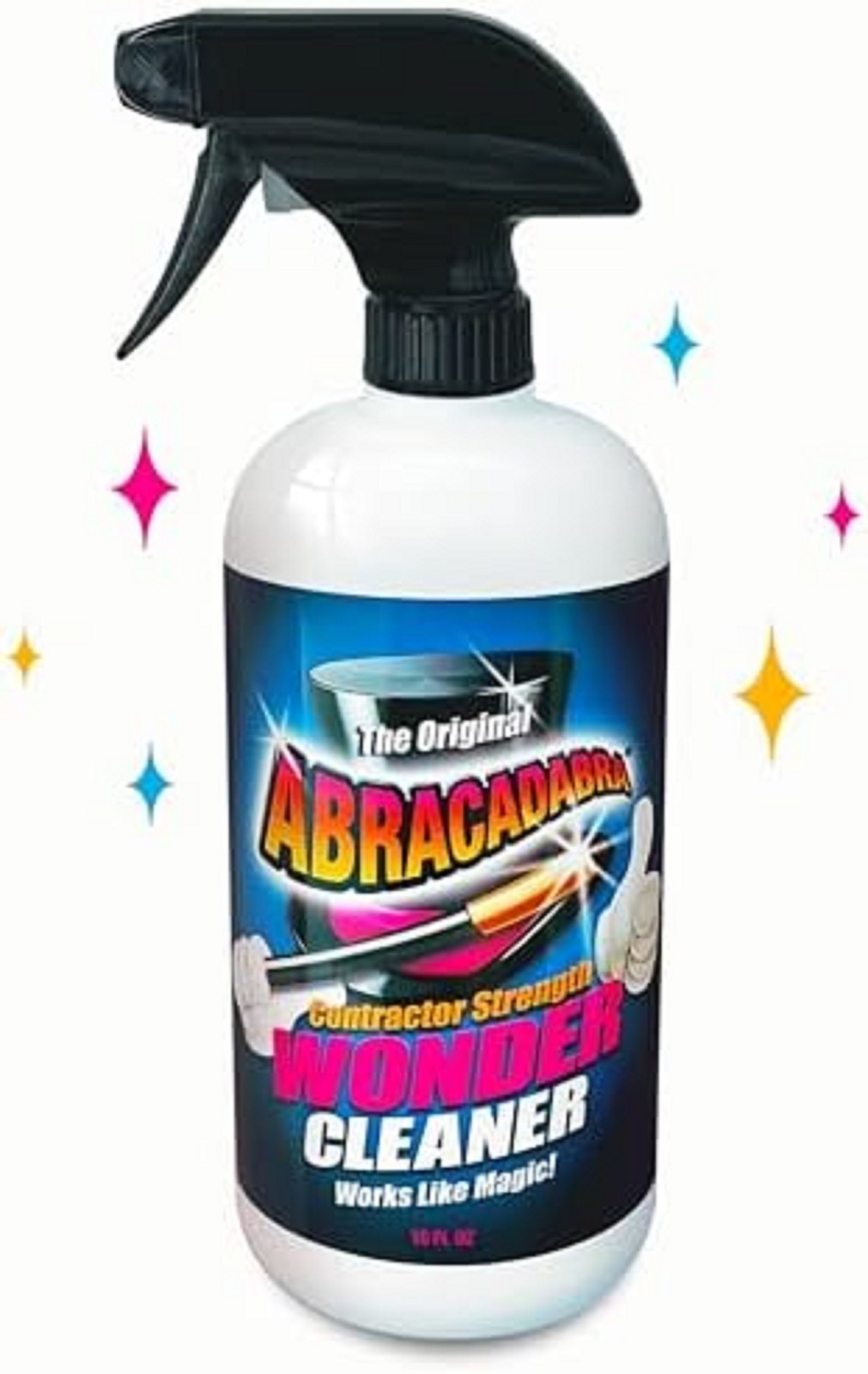 Abracadabra® Wonder Cleaner – As Seen on TV – 16 fl oz – Contractor Strength Sta