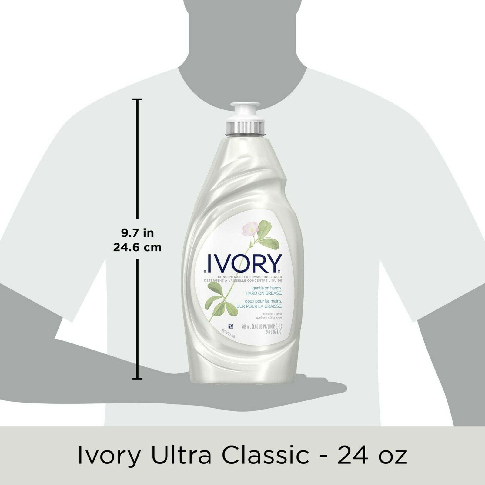 Ivory Dish Detergent, 24oz (CS/10)