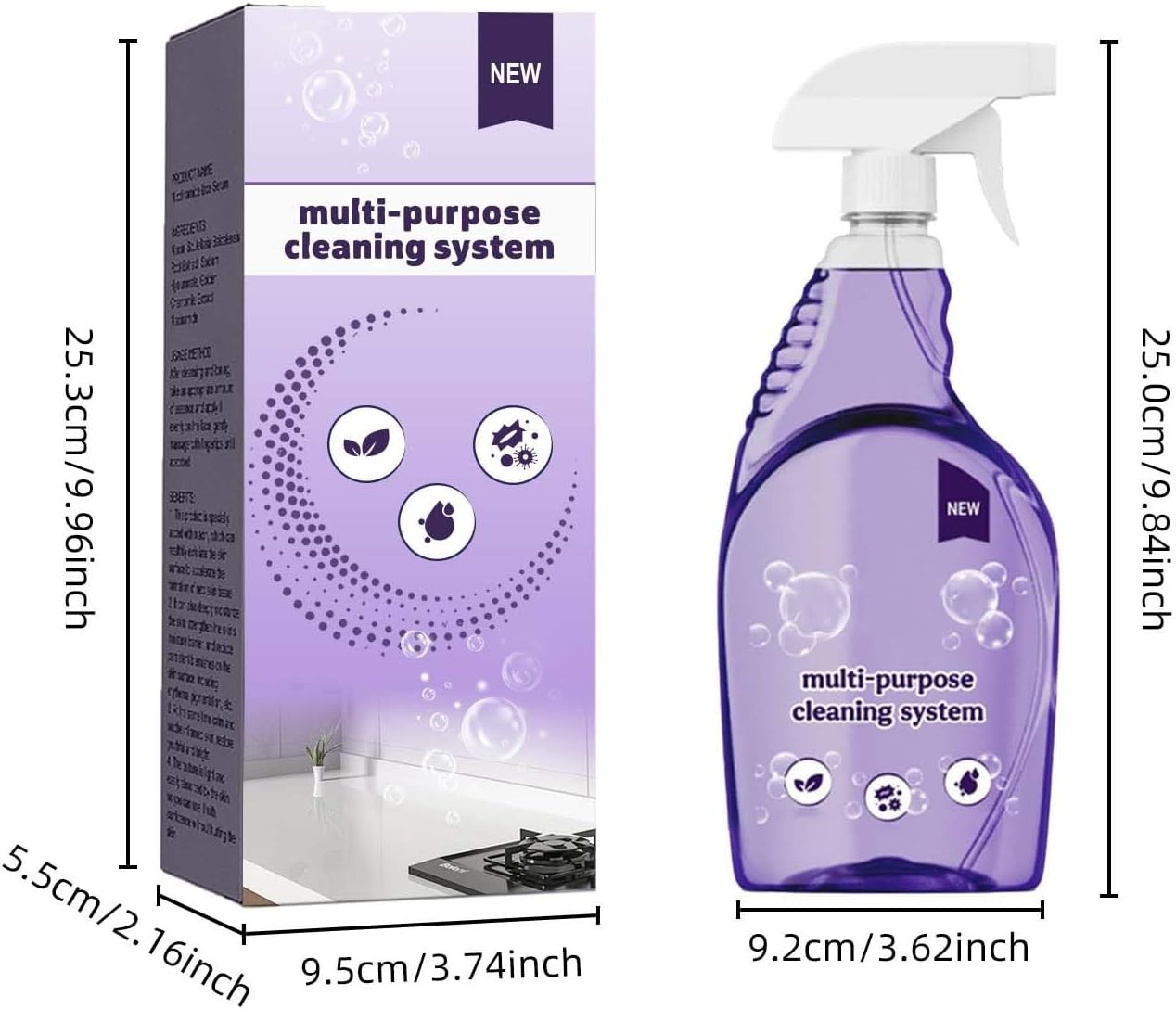 podafj Dr Clean Spray Cleaner for Ovens, Nuroclean spray, 2025 new Nuroclean