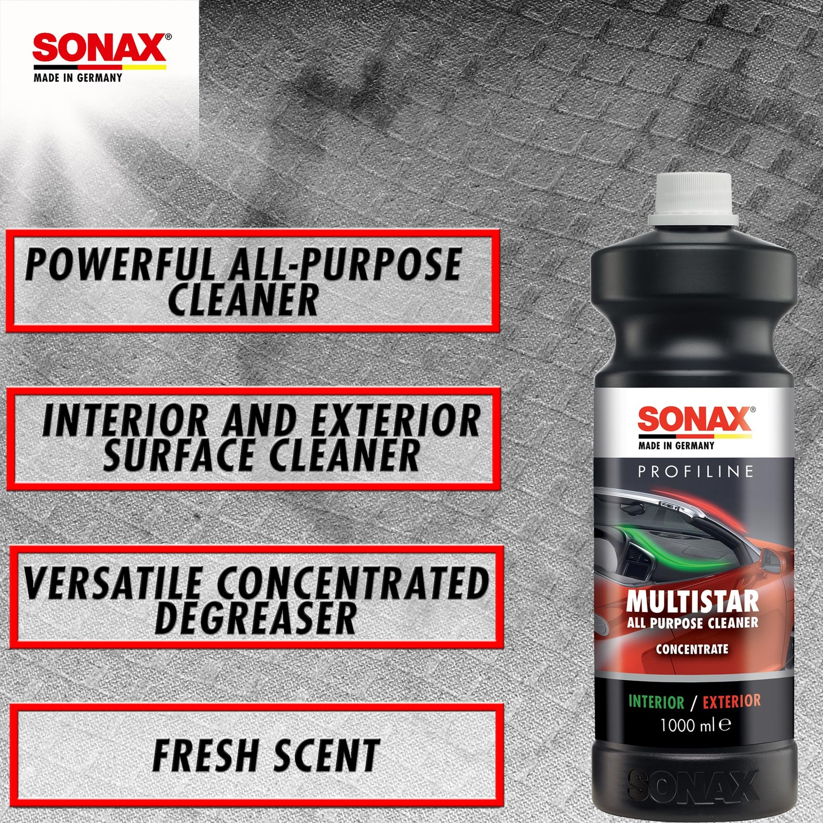 MultiStar All Purpose Cleaner | -Strength Concentrate for Interior & Exterior…