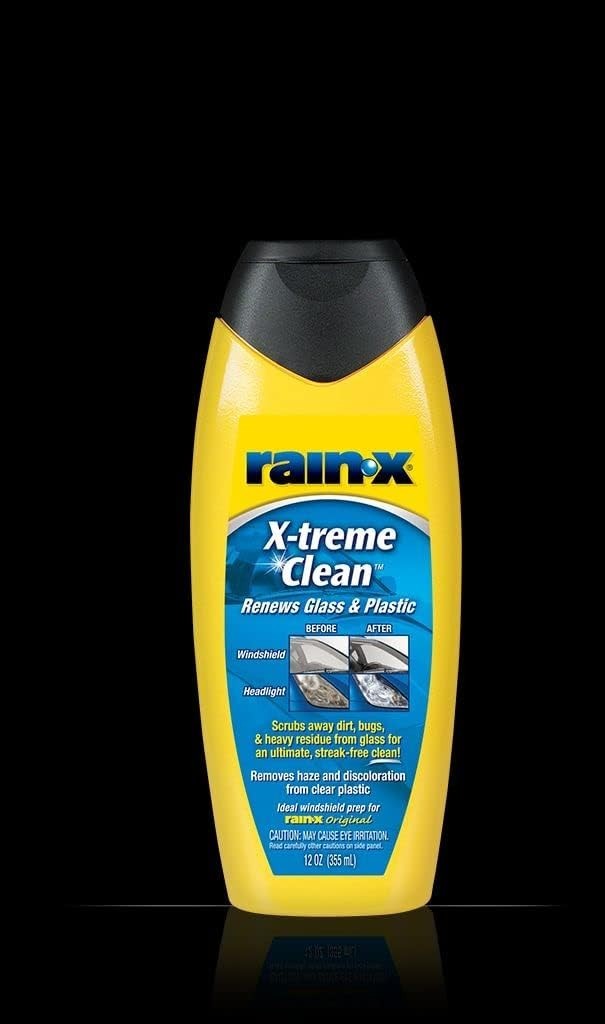 Advanced Glass Cleaner – 12oz RainX X-treme Clean with Streak-Free Performance